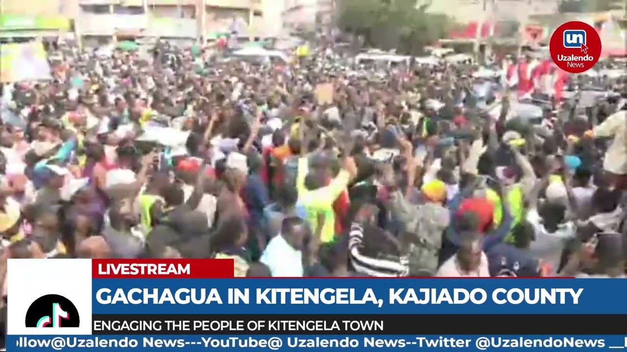 'Safari Ya Kasongo Kwenda Nyumbani Imeanza!' Gachagua Roars in Kitengela Town
