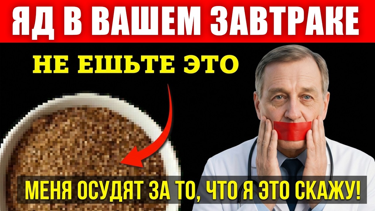 3 Тихих Убийцы в Завтраке — Никогда Не Ешь Это Утром!
