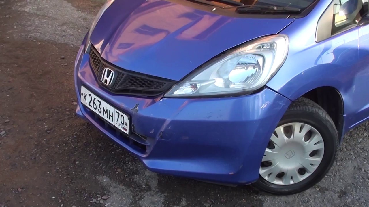 Кузовной ремонт Honda Fit. Часть 1