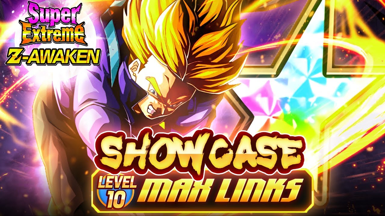 Я ждал этого всю свою жизнь! Демонстрация Super EZA LR PHY SSJ Trunks Max Links! [Dokkan Battle]