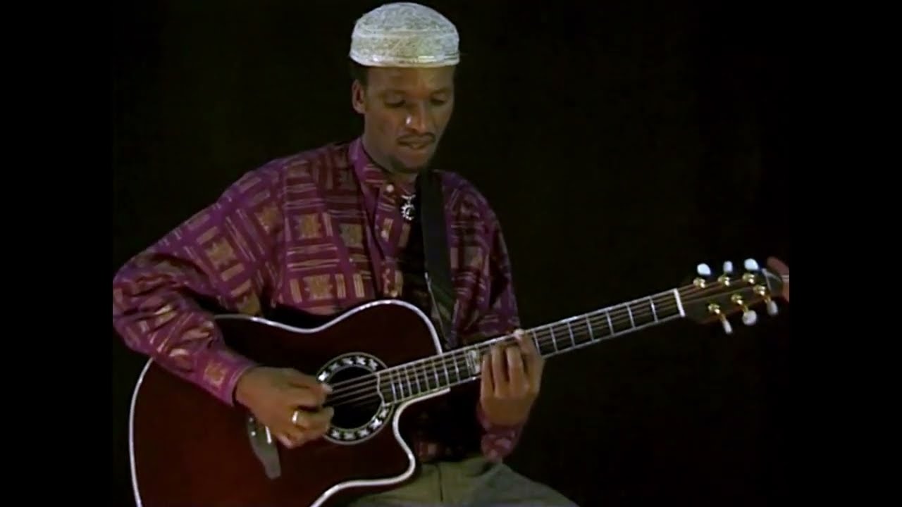 LOUIS MHLANGA TEACHES AFRICAN GUITAR| 1991| LESSON SIX