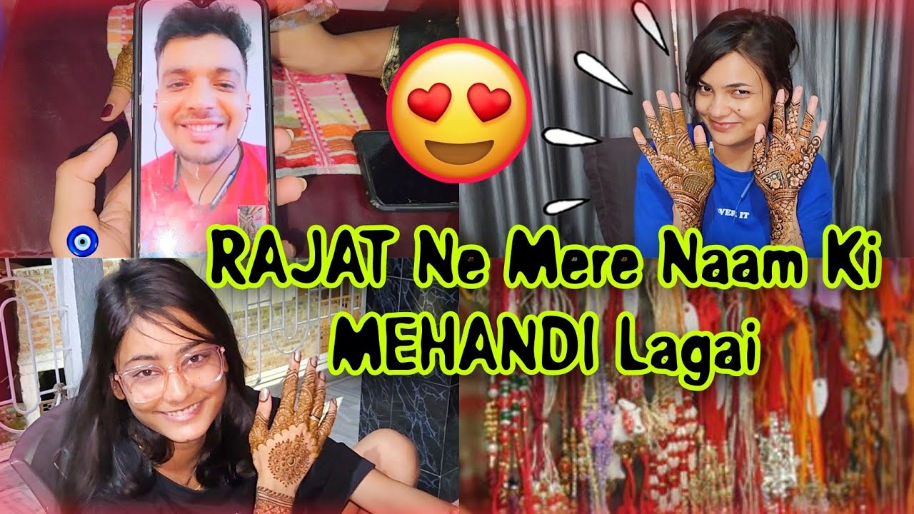 Rajat Sent A Very UNEXPECTED GIFT 🎁 For Me | Rakhi Preparation Vlog 😍 #priyaashilovestory