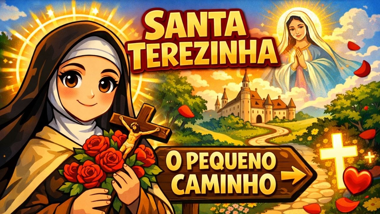 #vidadossantos   A HISTÓRIA DE SANTA TERESINHA DO MENINO JESUS