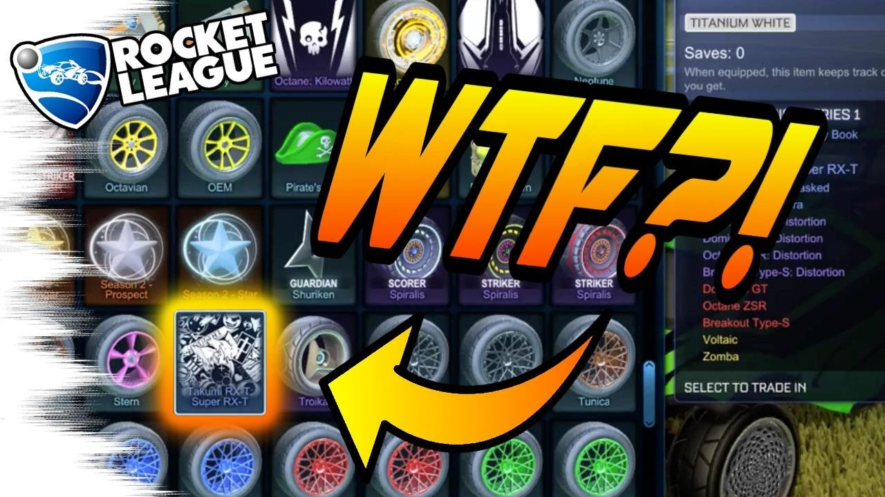 PAINTED RARE DECALS in Rocket League!!! - NEW PCC Secret! (Update & Trading)