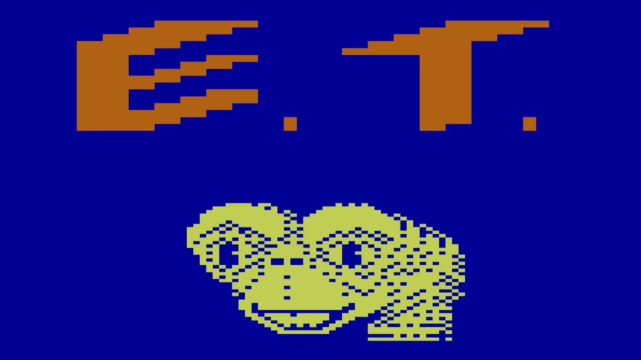 E.T. the Extra-Terrestrial Longplay - Full Playthrough on Atari 2600 (US Version)