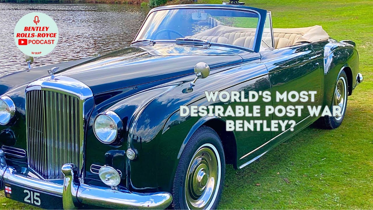 Обзор интерьера Bentley S1 Continental Drophead Coupe от Park Ward от Фрэнка Дейла