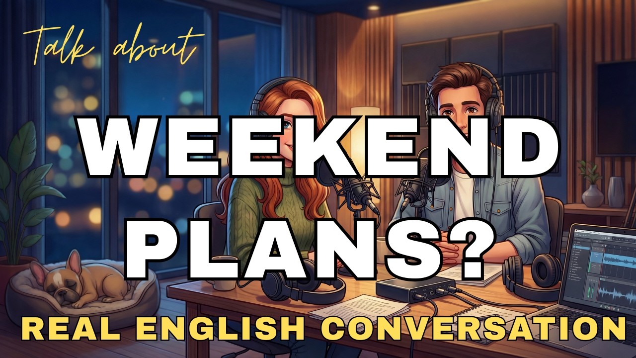 Making Plans with Friends | Real English Conversation (Slow & Easy)