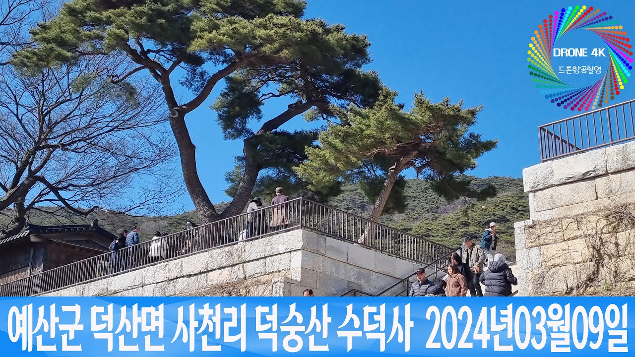예산군 덕산면 덕숭산 수덕사  2024년03월09일 은하수TV