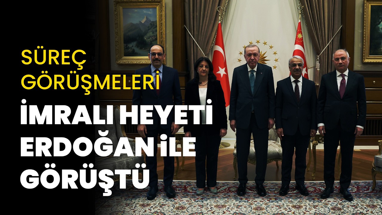 İmralı heyetinden Erdoğan görüşmesi öncesi açıklama