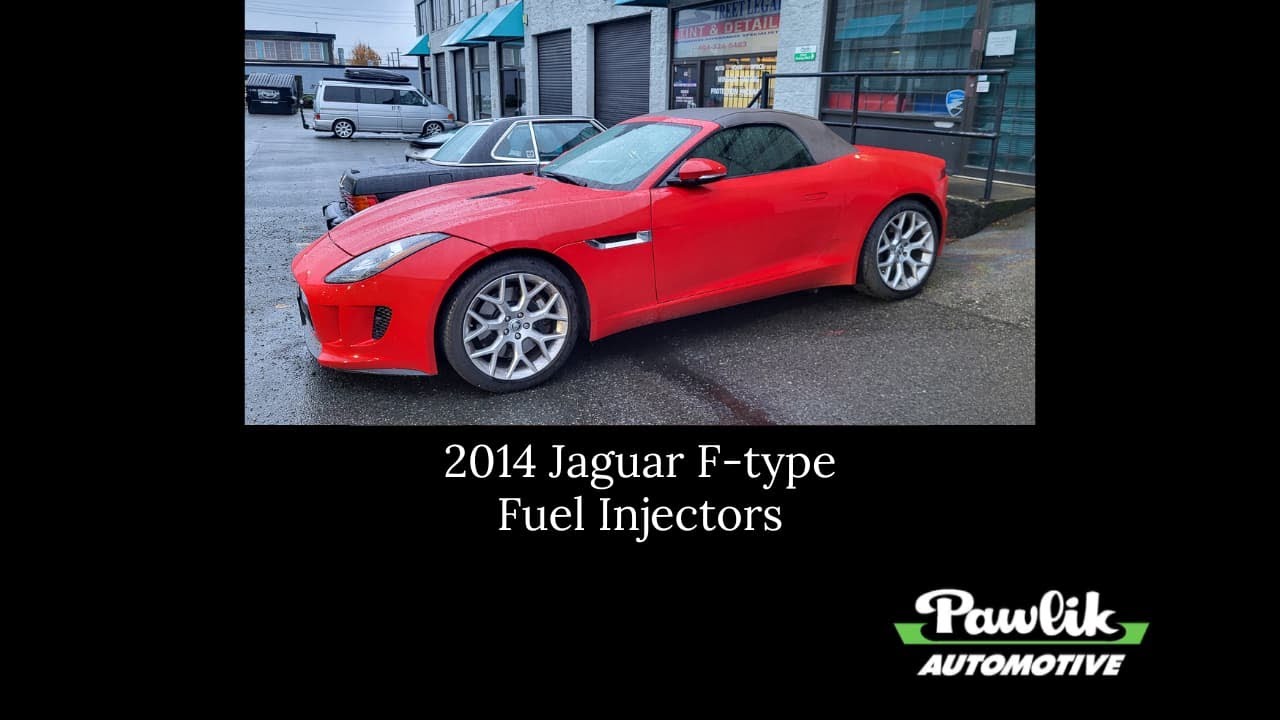 Ремонт топливной форсунки Jaguar F-type 2014 года