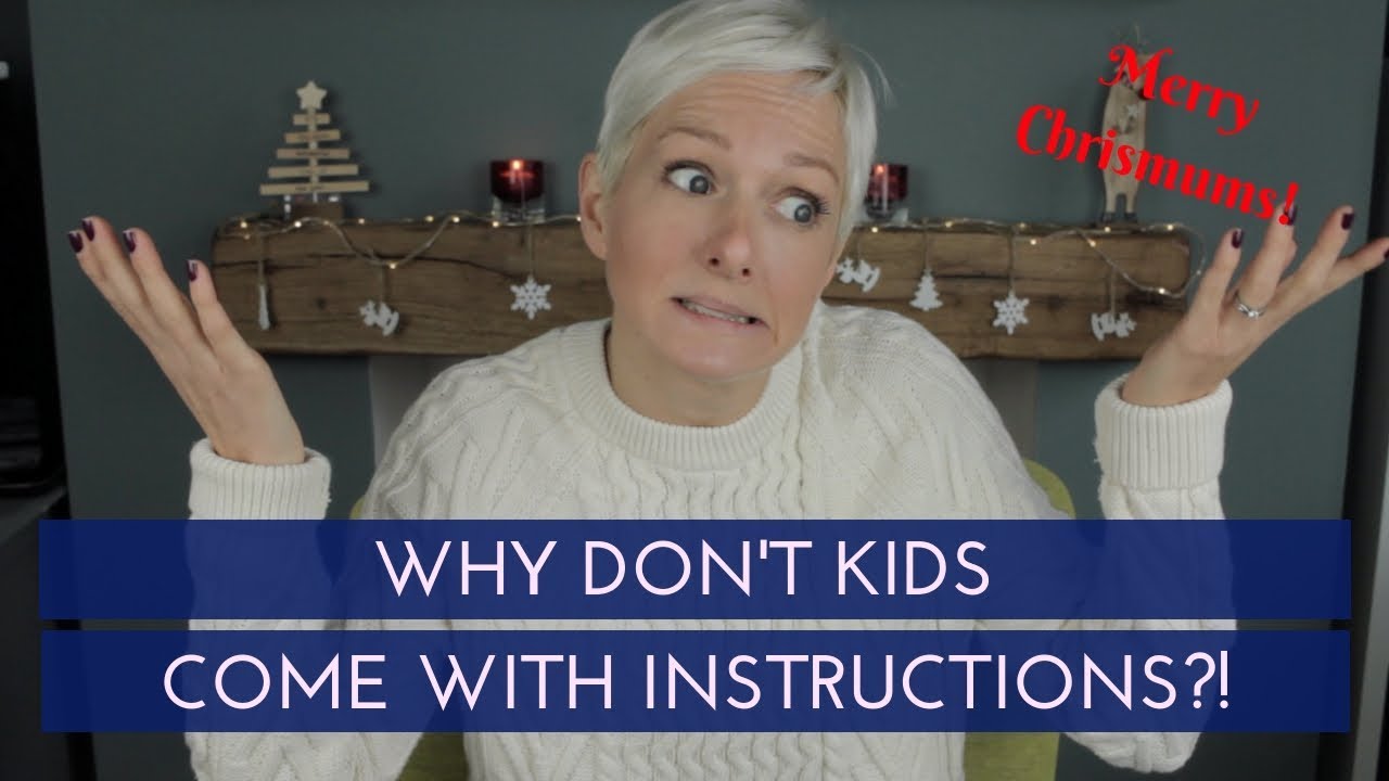 KIDS OPERATING INSTRUCTIONS - IF ONLY!