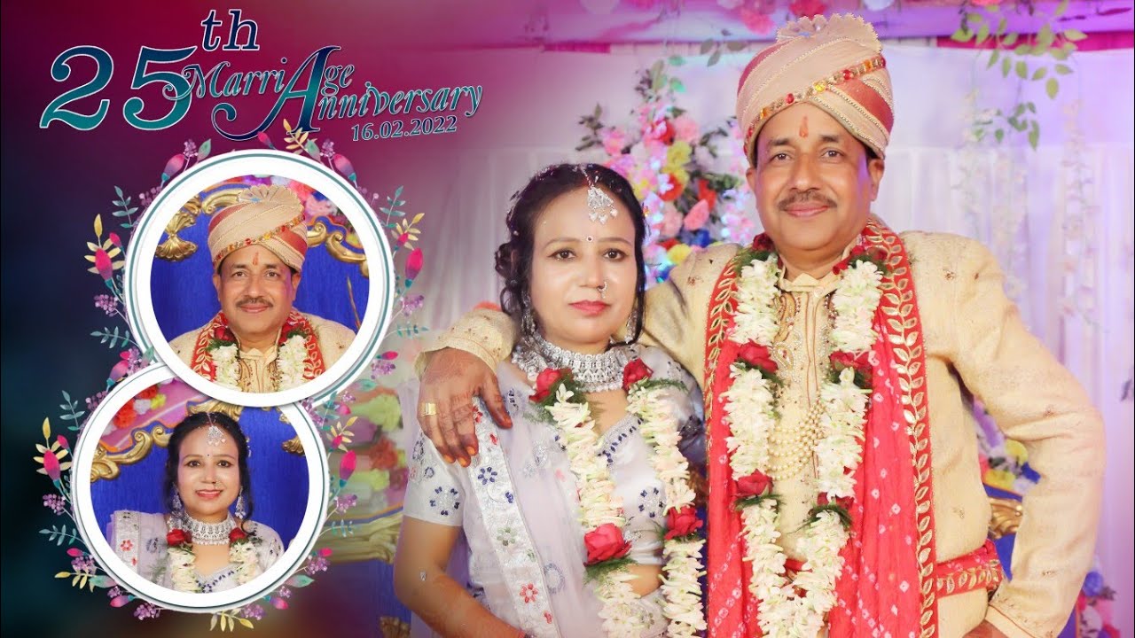 25th anniversary Photo book Album Design