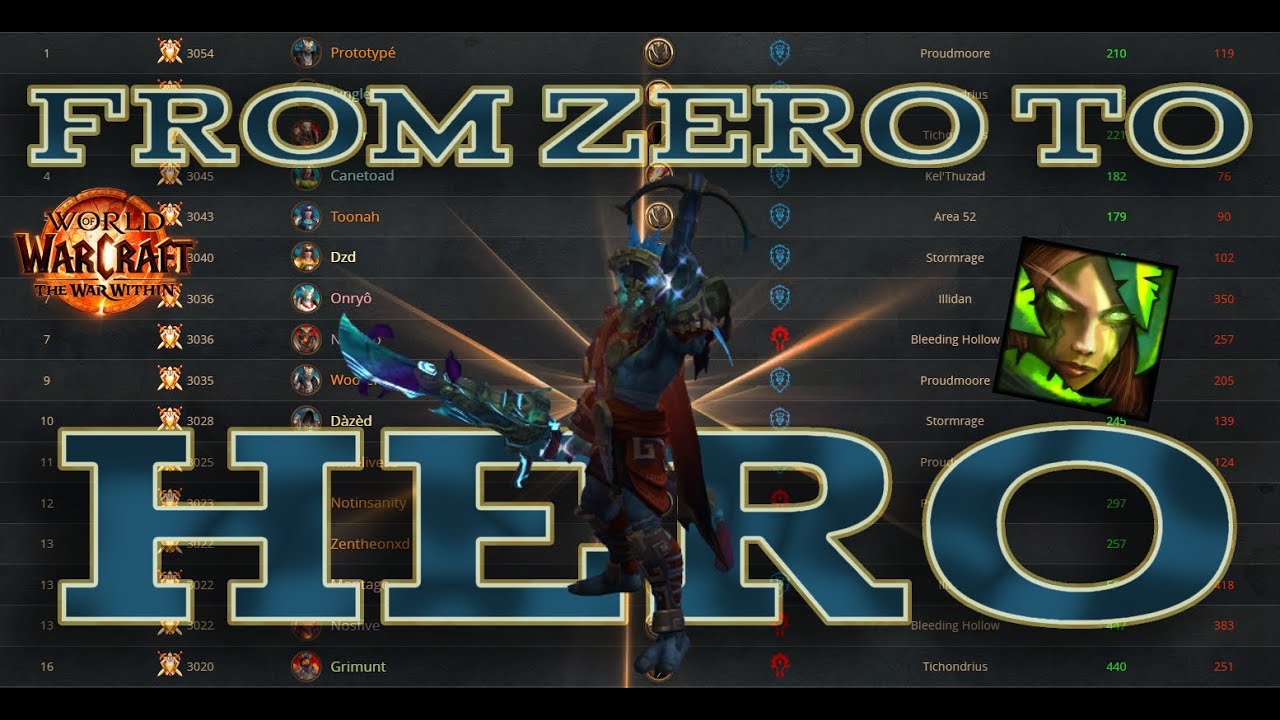 From Zero to HERO - Survival Hunter PvP💣 - The War Within 11.1