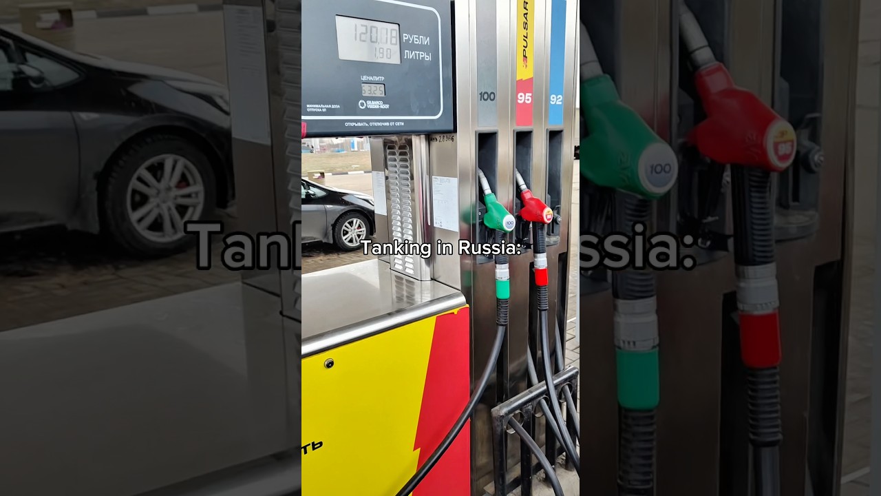 Gasoline prices in #russia