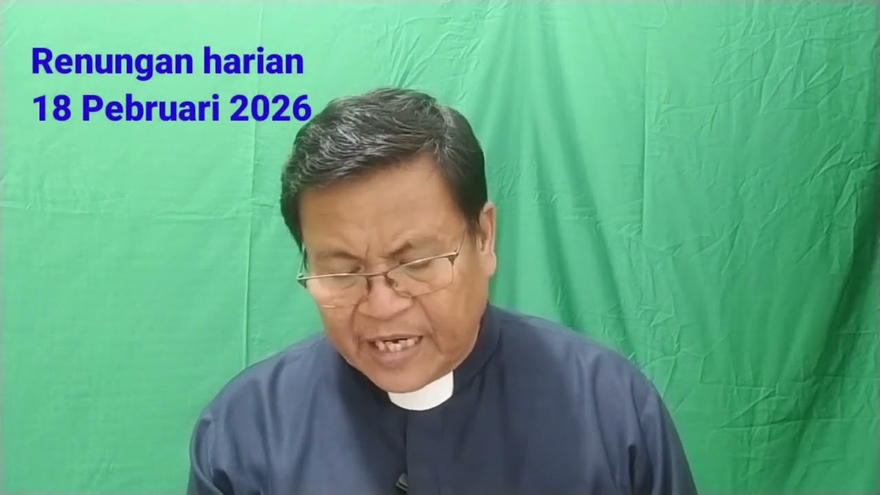Renungan harian, 18 Pebruari 2026,#pdt Sarip Amsal Pasaribu,#hkbp Cijantung 