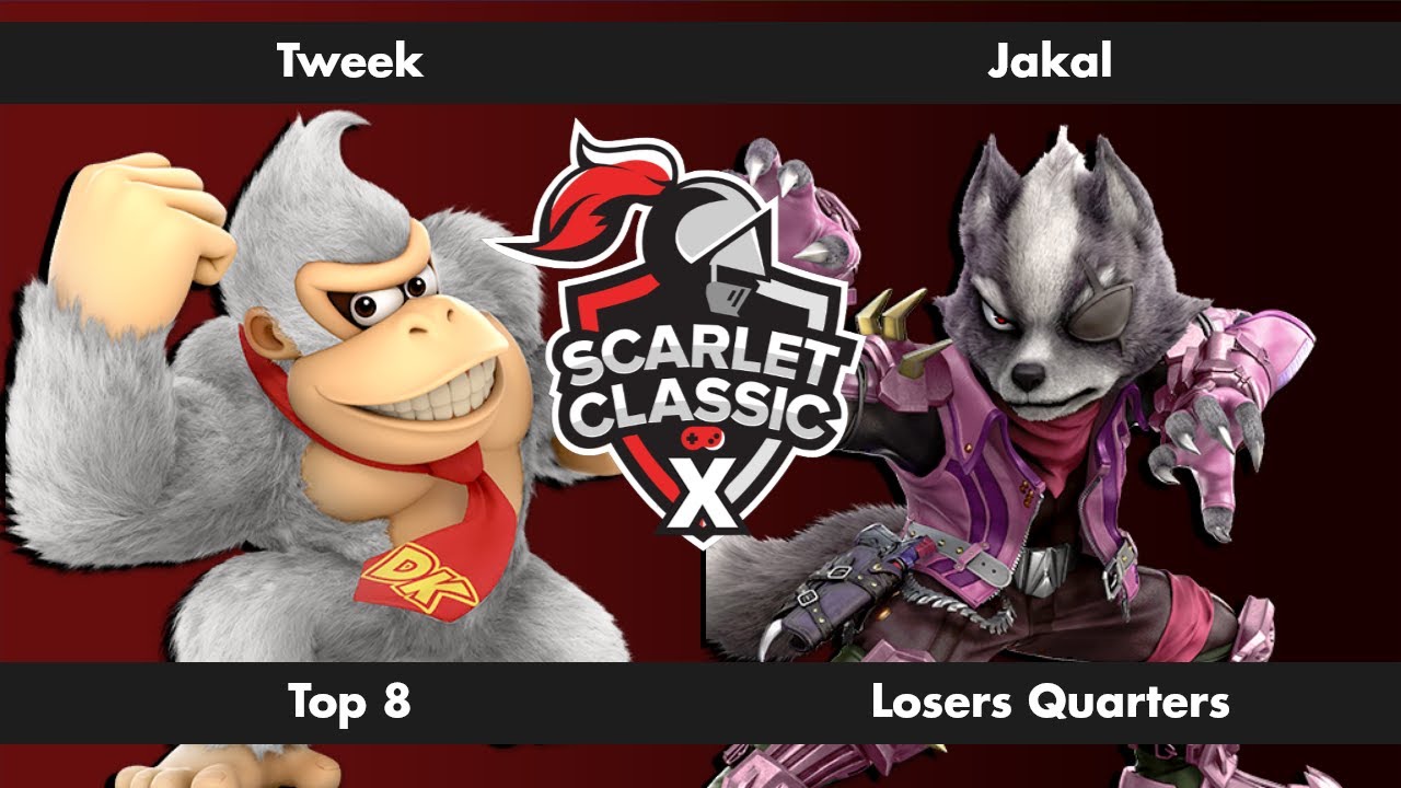 Scarlet Classic X - Tweek (Donkey Kong) VS Jakal (Wolf) - Ultimate Top 8 - Losers Quarters