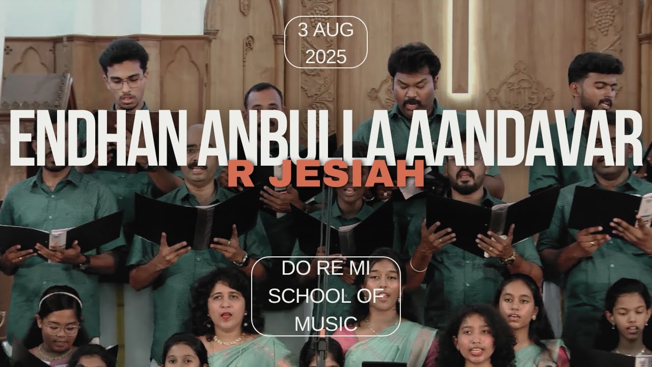 Endhan Anbulla Aandavar - Angel | R Jesiah | Live Remastered