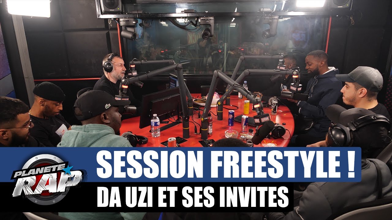DA Uzi - Session freestyle avec Niaks, Rvzmo, Le 6, ML270, Bart, Vino & BFG ! #PlanèteRap