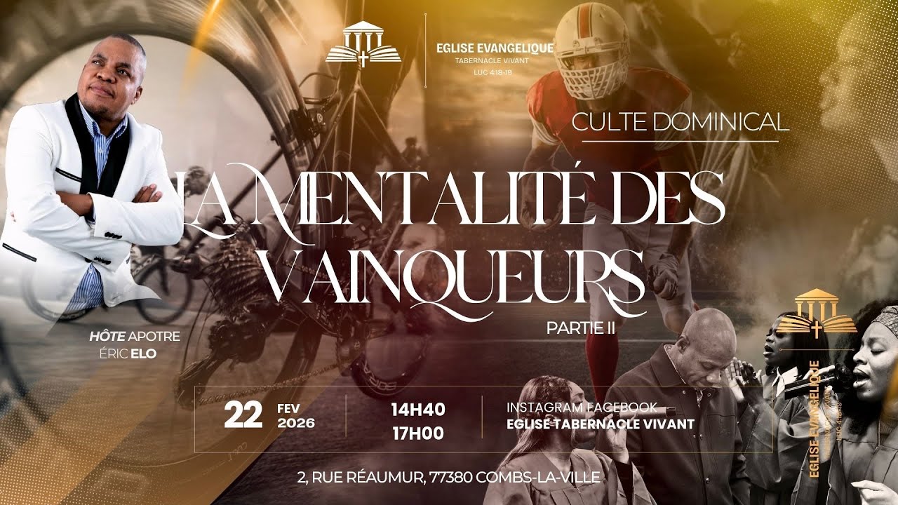 Culte dominical : La mentalité des vainqueurs partie 2