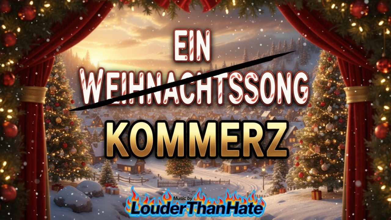 Weihnachten (Weihnachtsmusik/Metal) - Lyricsvideo by LouderThanHate