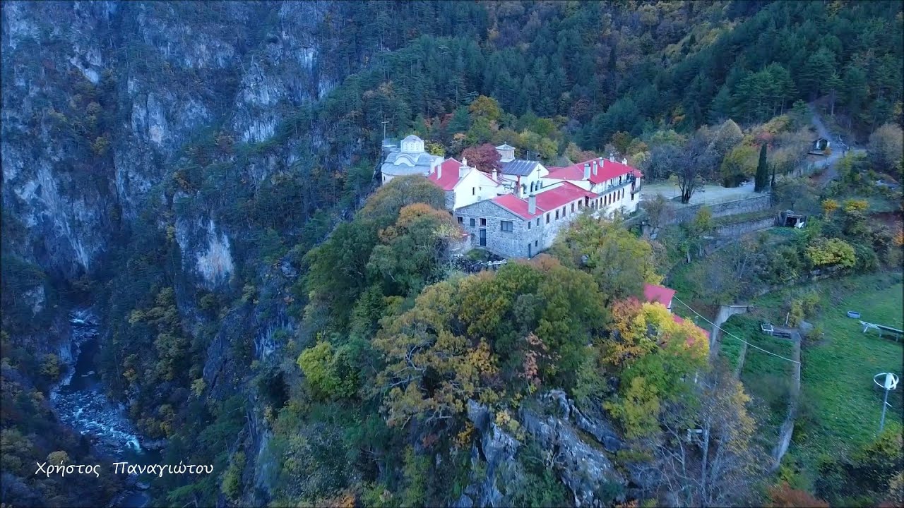 ΜΟΝΗ ΣΤΟΜΙΟΥ ΚΑΙ Η ΚΑΤΑΠΛΗΚΤΙΚΗ ΔΙΑΔΡΟΜΗ ΔΙΠΛΑ ΣΤΟ ΑΩΟ  ΠΟΤΑΜΟ !  STOMIOU MONASTERY IN KONITSA !