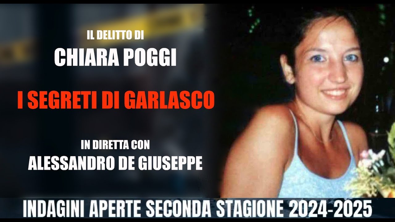 I SEGRETI DI GARLASCO: IN DIRETTA CON ALESSANDRO DE GIUSEPPE