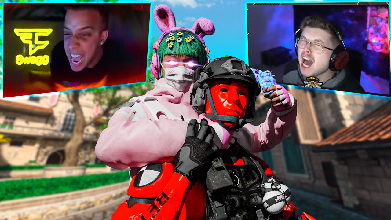 Killing Twitch Streamers with Movement in Warzone 3 (Both POV's)