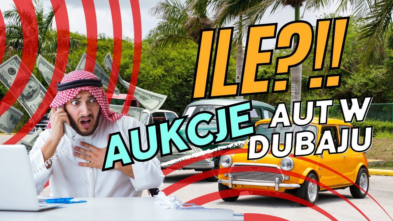 Aukcje Aut w Dubaju | Zwiedzamy Emirates Auction