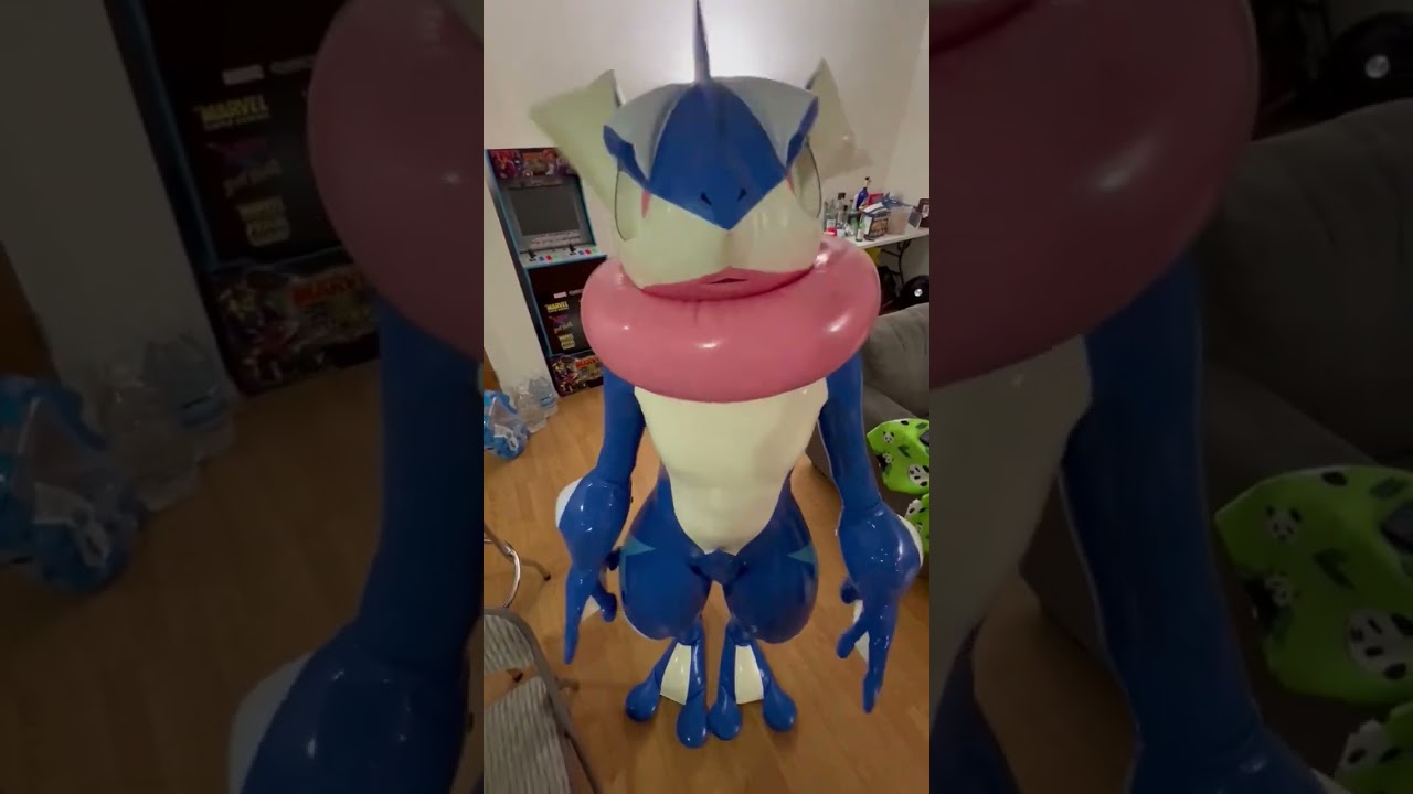 Latex Greninja Suit 4! - credit goes to @Kastronome and (if I remember dedwolff on Insta and X)