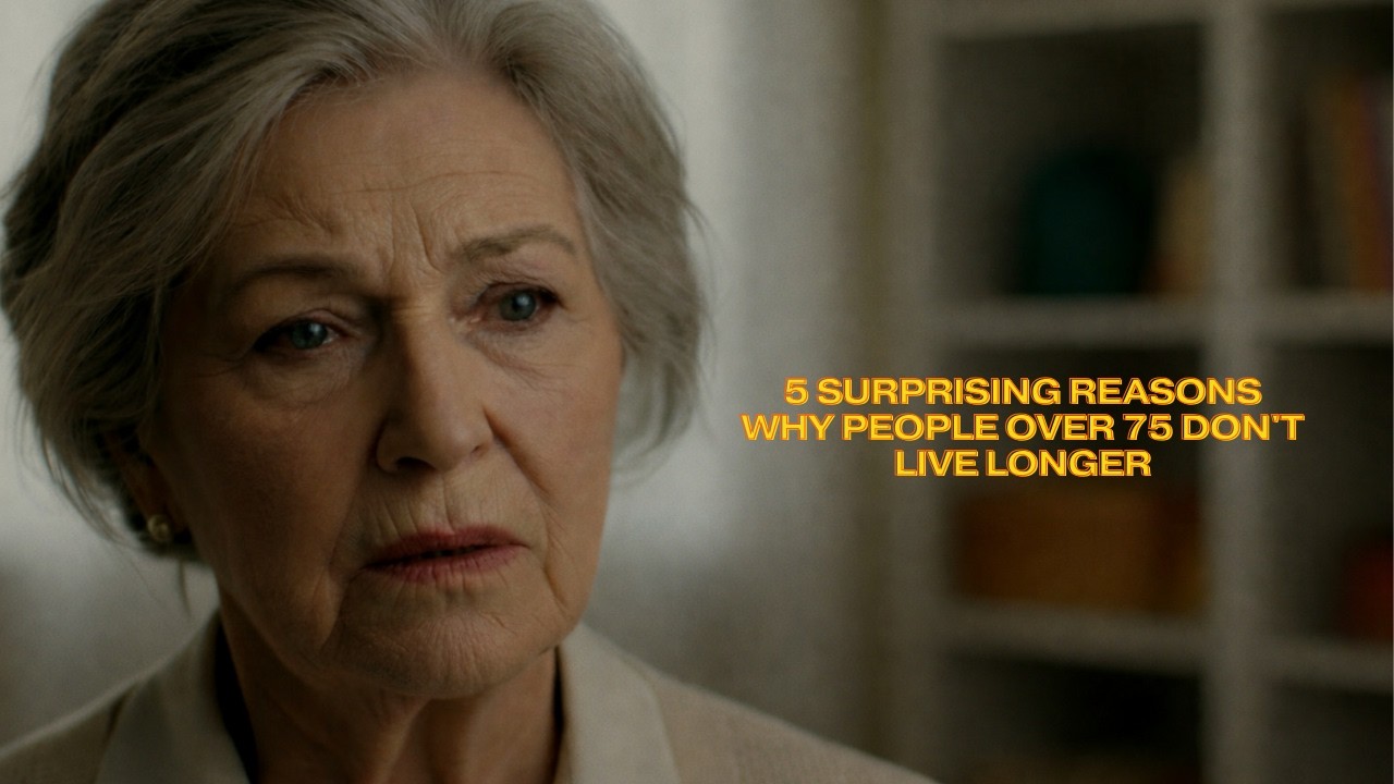 5 surprising reasons why people over 75 don't live longer