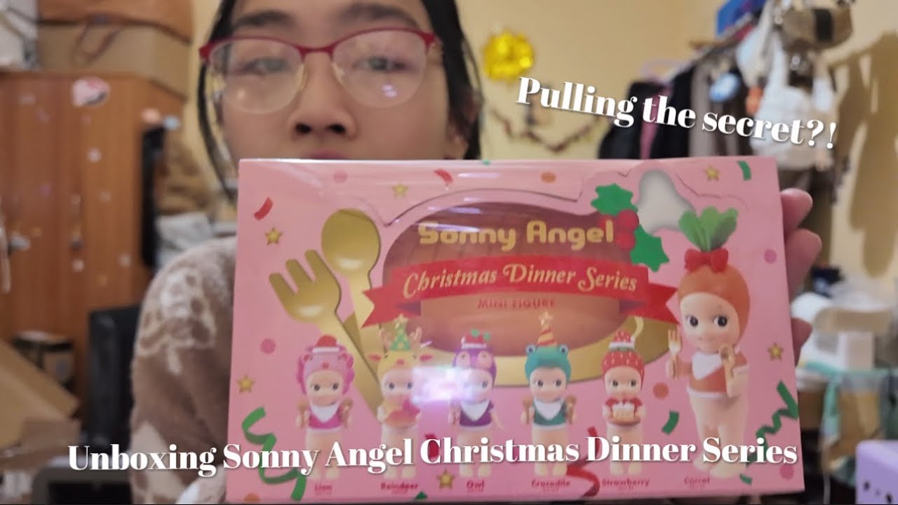 ˚｡⋆౨ৎ˚ Unboxing Sonny Angel Christmas Dinner Series Full Set Blindbox˚｡⋆౨ৎ˚