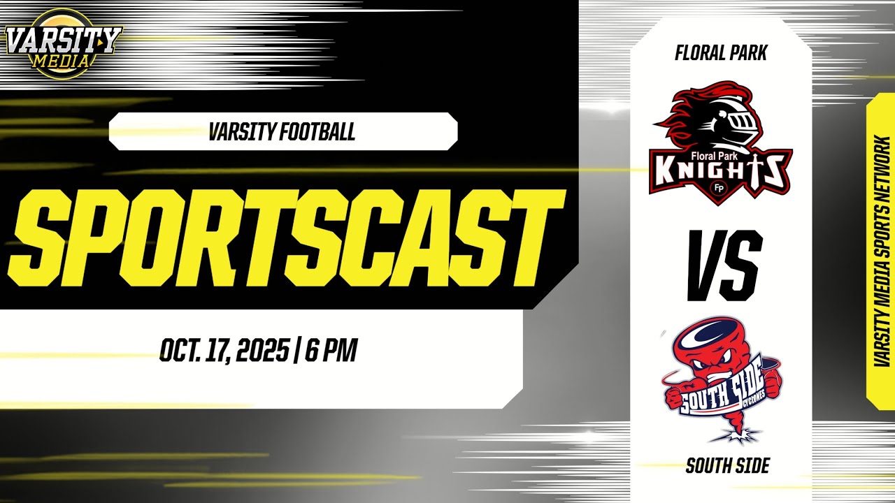 SPORTSCAST | Floral Park vs. South Side | Football | 10/17