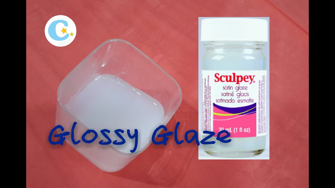 HOMEMADE Polymer Clay Glossy Glaze (same as sculpy