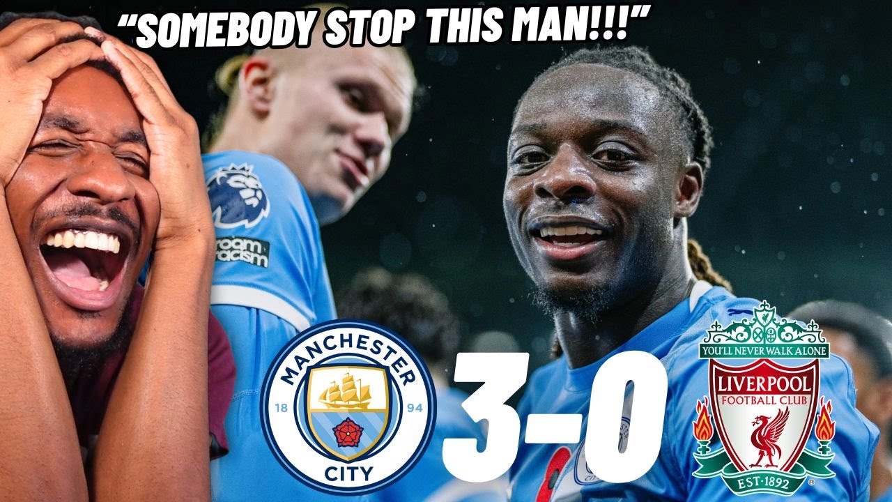WE HAD DOKU LOOKING LIKE MESSI 😭 | Manchester City 3-0 Liverpool LIVE Reaction