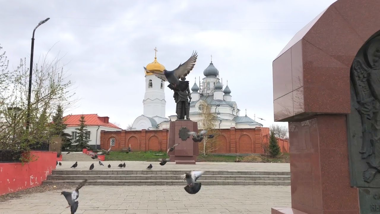 Поездка в Троицк #4 Город, приятной старины! И почему там бетонируют дорожные знаки!?)