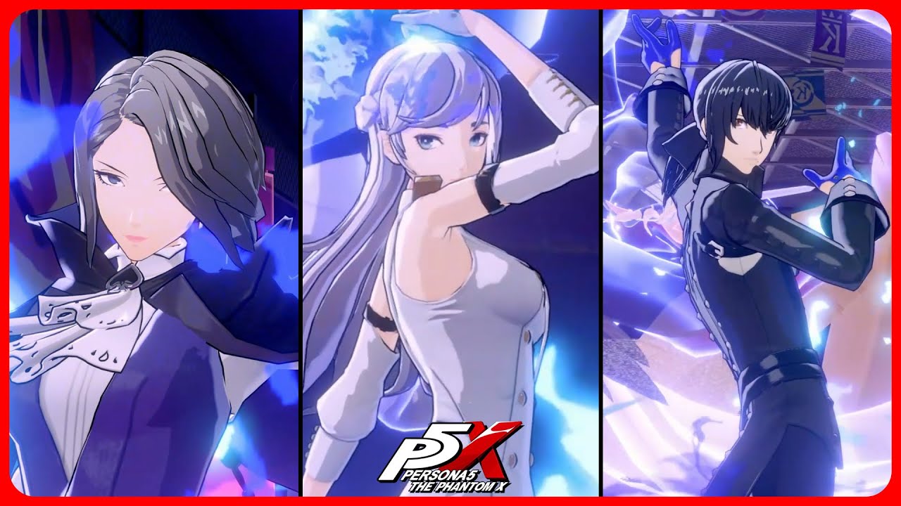 All Beta 1 Characters in Combat Gameplay - Persona 5: The Phantom X ( Chinese )