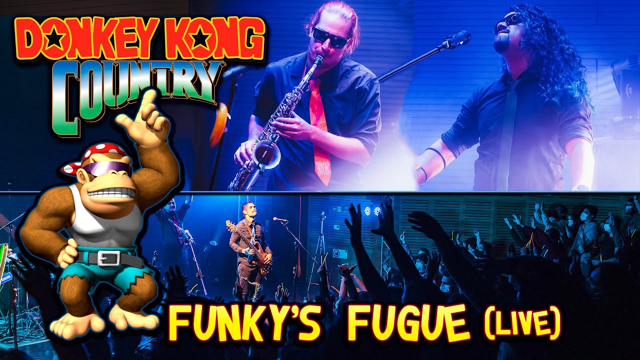 Funky's Fugue - Donkey Kong Country (Live At Sala SCD) // Spotify: Jazztick