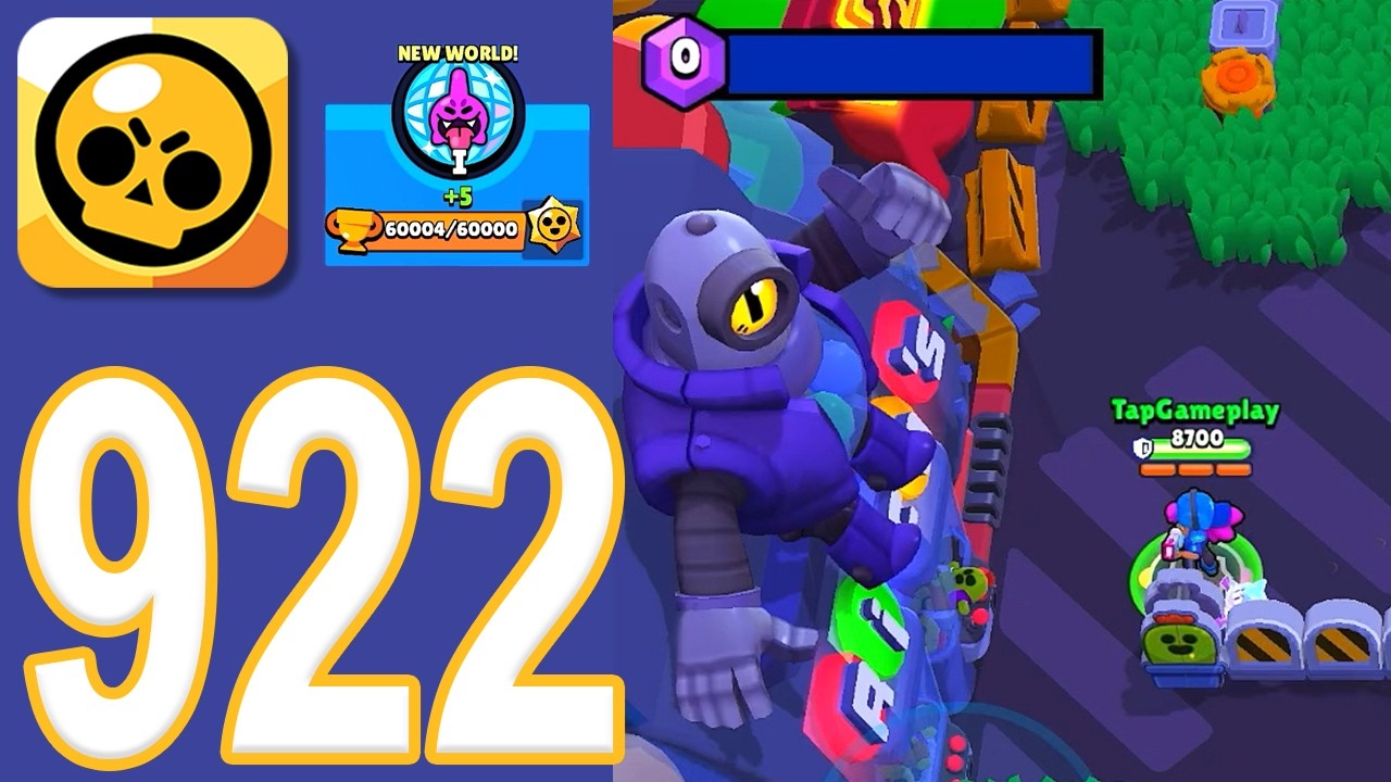 Brawl Stars &mdash; Прохождение игры, часть 922 &mdash; 60 000 трофеев (iOS, Android)