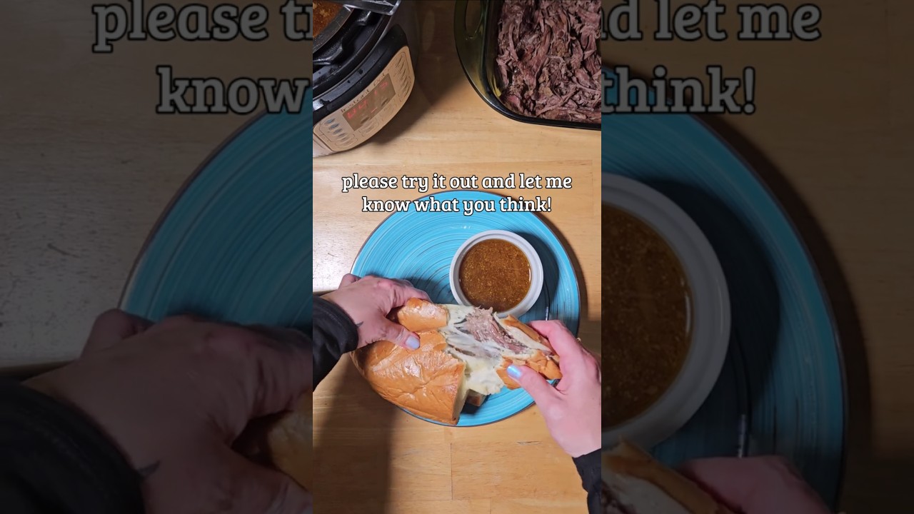 Bubbly Cheesy French Dip 