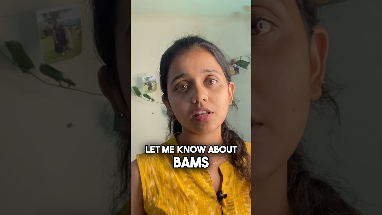 Don&rsquo;t Choose BAMS before Watching this😱| Course Details #bams