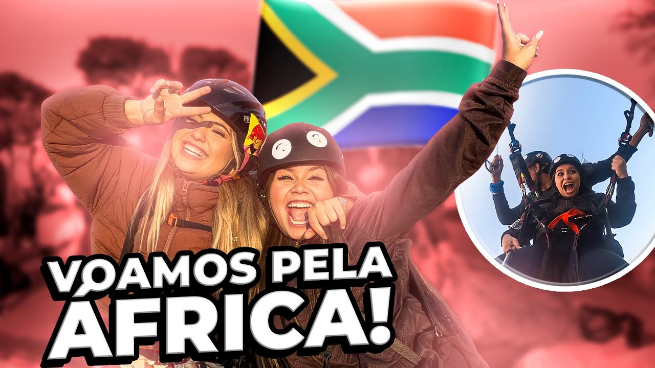 PULEI DE PARAQUEDAS NA ÁFRICA DO SUL! 🇿🇦