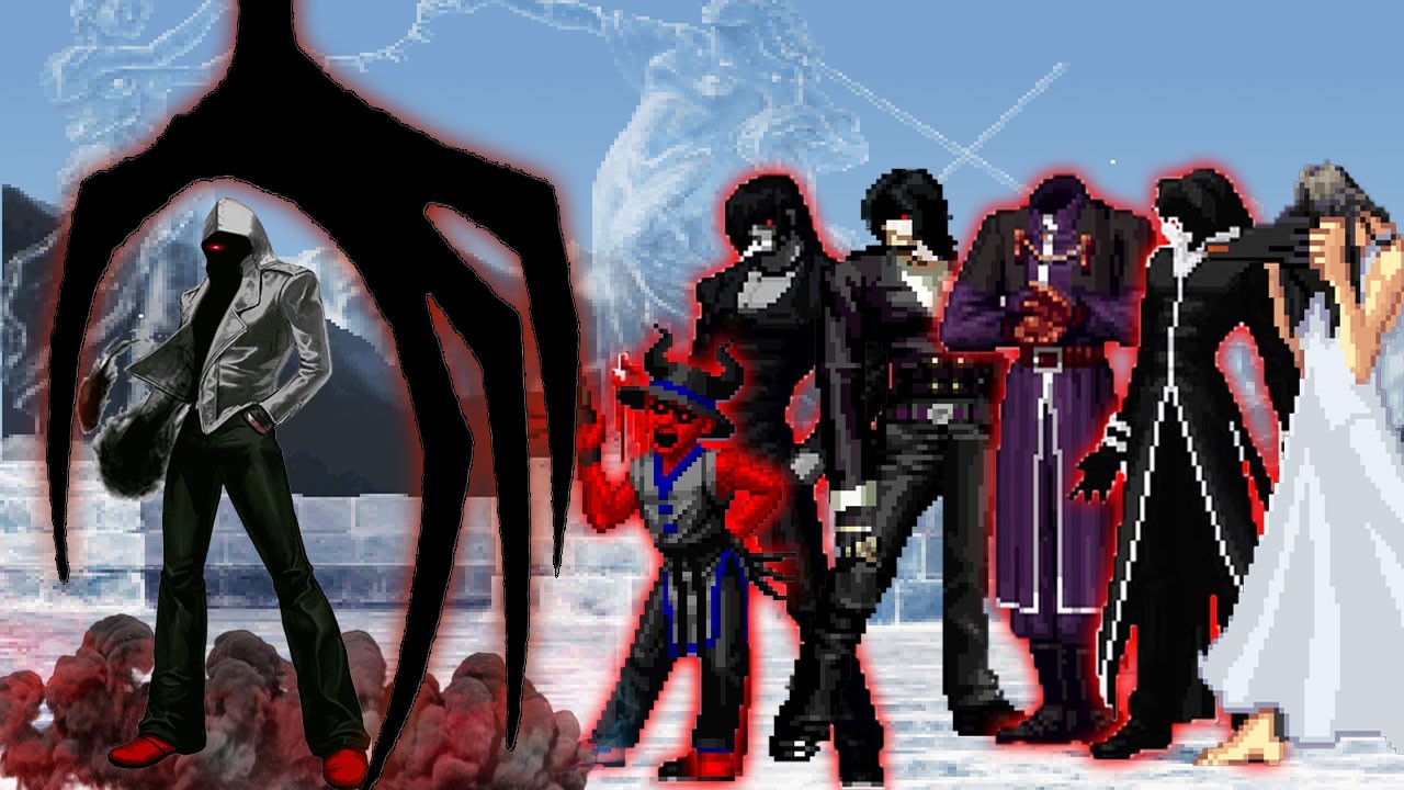 [Mugen KOF] Хейе Иори Ягами против непобедимой команды ужасов