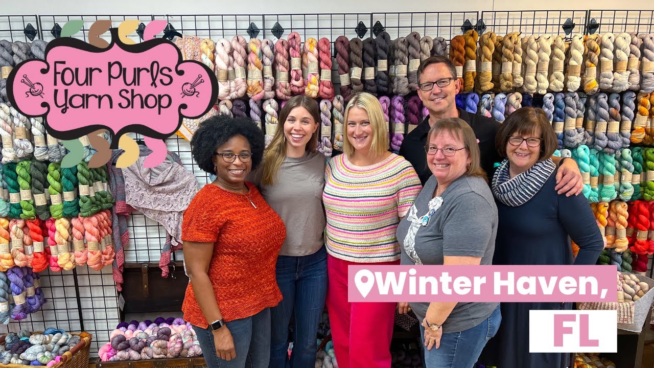 Home of Emma's Yarn - Four Purls Yarn Shop in Winter Haven, Florida 