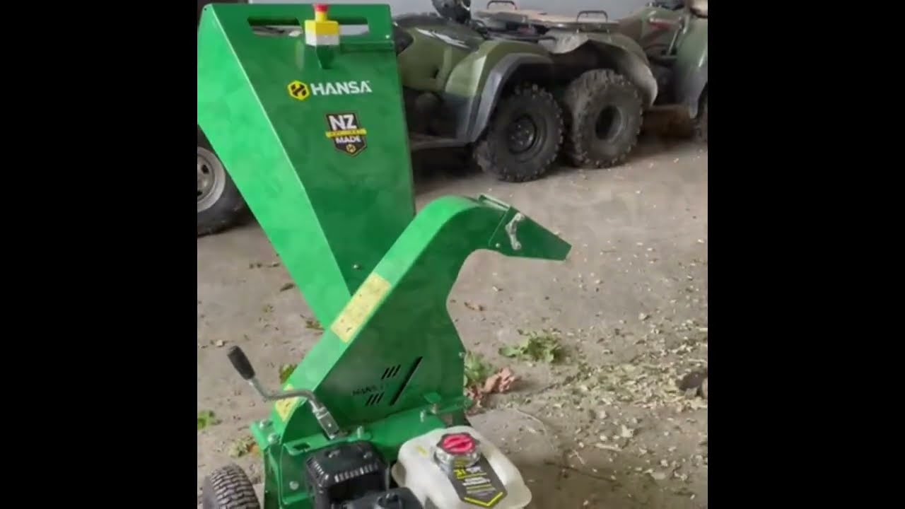Hansa Wood Chipper C7 Demo