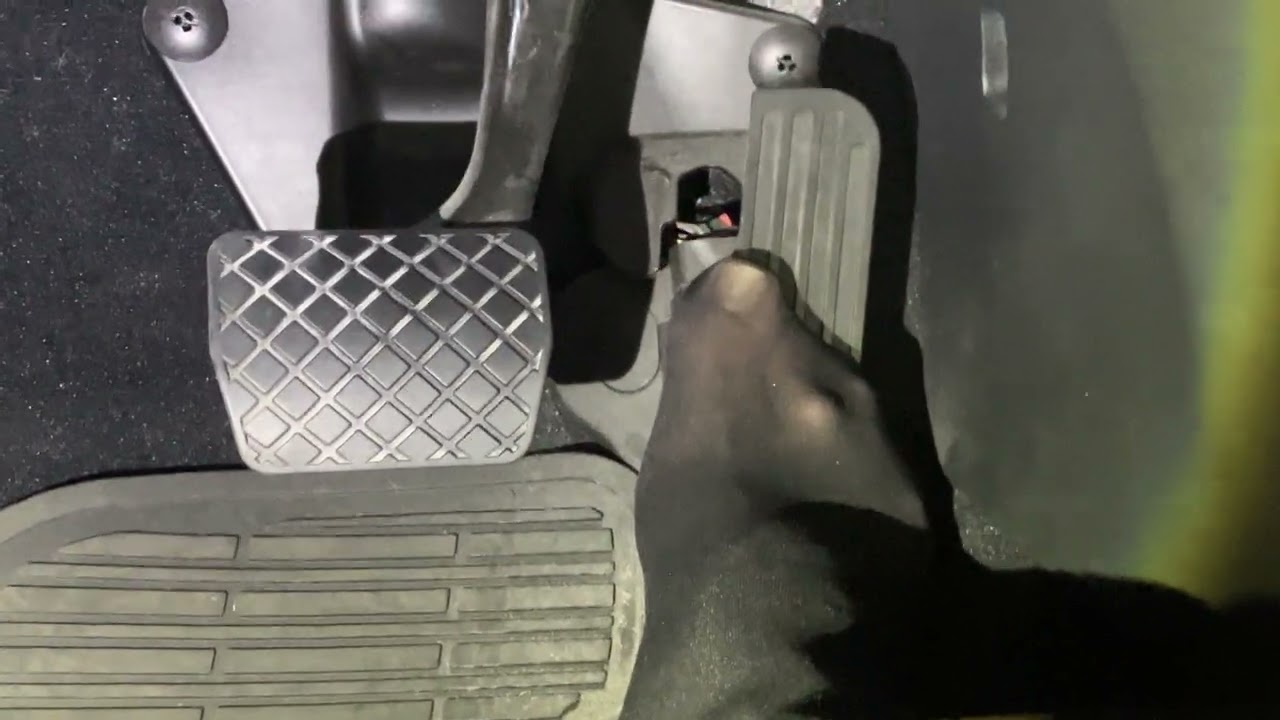 Driving VW in Very Soft and Smelly Black Pantyhose 3