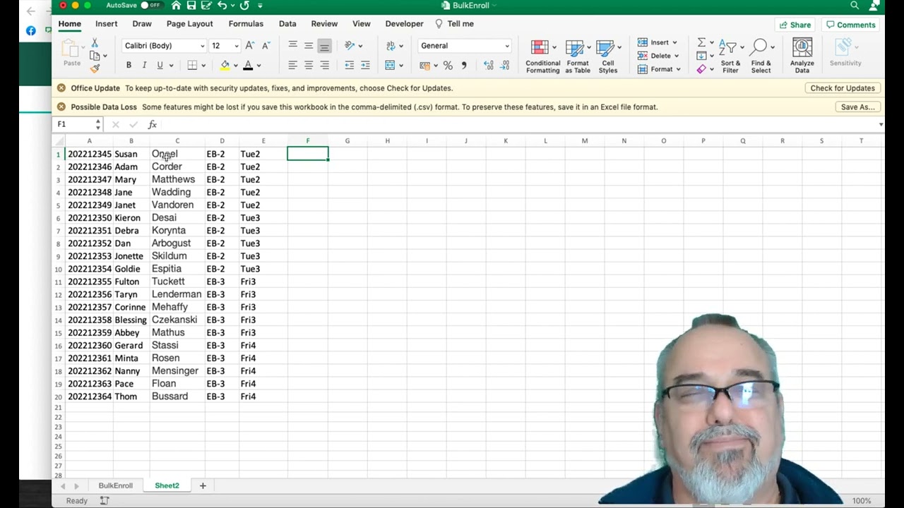Bulk Enrollment for Moodle