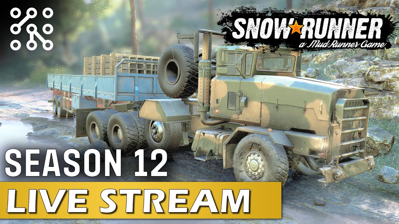 Stavba elektrárny pokračuje !com !dis | SNOWRUNNER CZ | Lets play | Česky