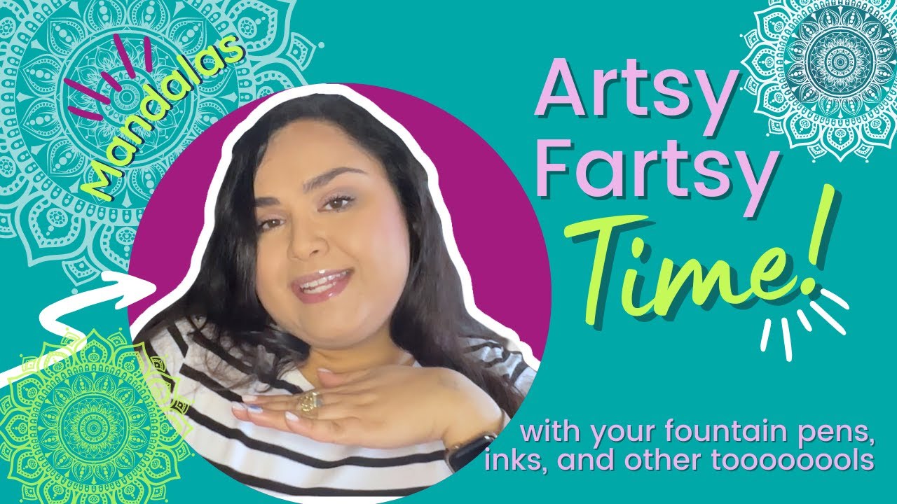 Artsy Fartsy Time Ep 7 - #Mandala set up