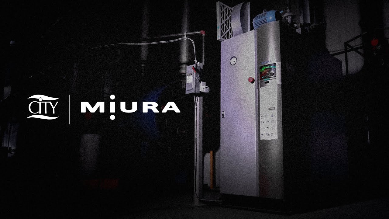 MIURA Boilers at CITY Laundering