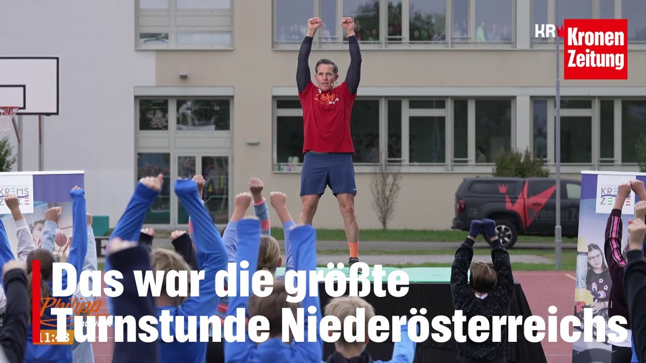 Philipp bewegt am Mittwoch, 1.10.: Zu Gast am BRG Kremszeile